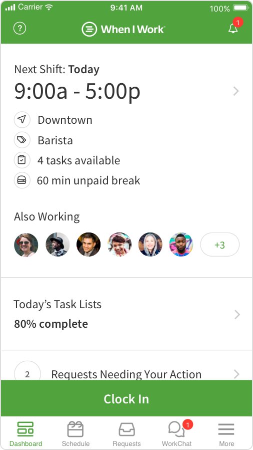 employee time clock app for windows