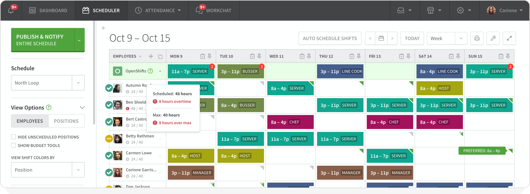 Employee Scheduling Software For Better Forecasting & Workforce ...
